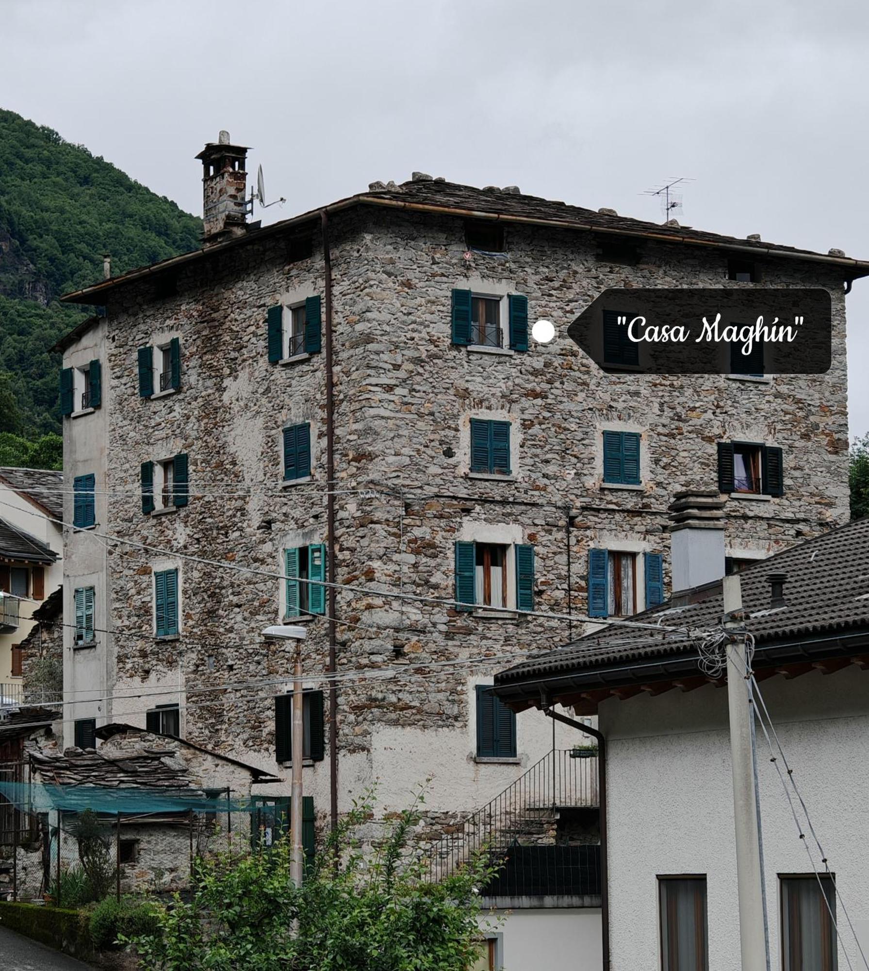 Casa Maghin , Appartamento Con Vista Prosto di Piuro Ngoại thất bức ảnh